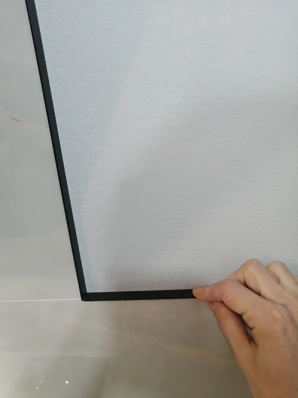 Профиль из нержавеющей стали L-образный Alumacer 10мм 2,6м Синий полированный