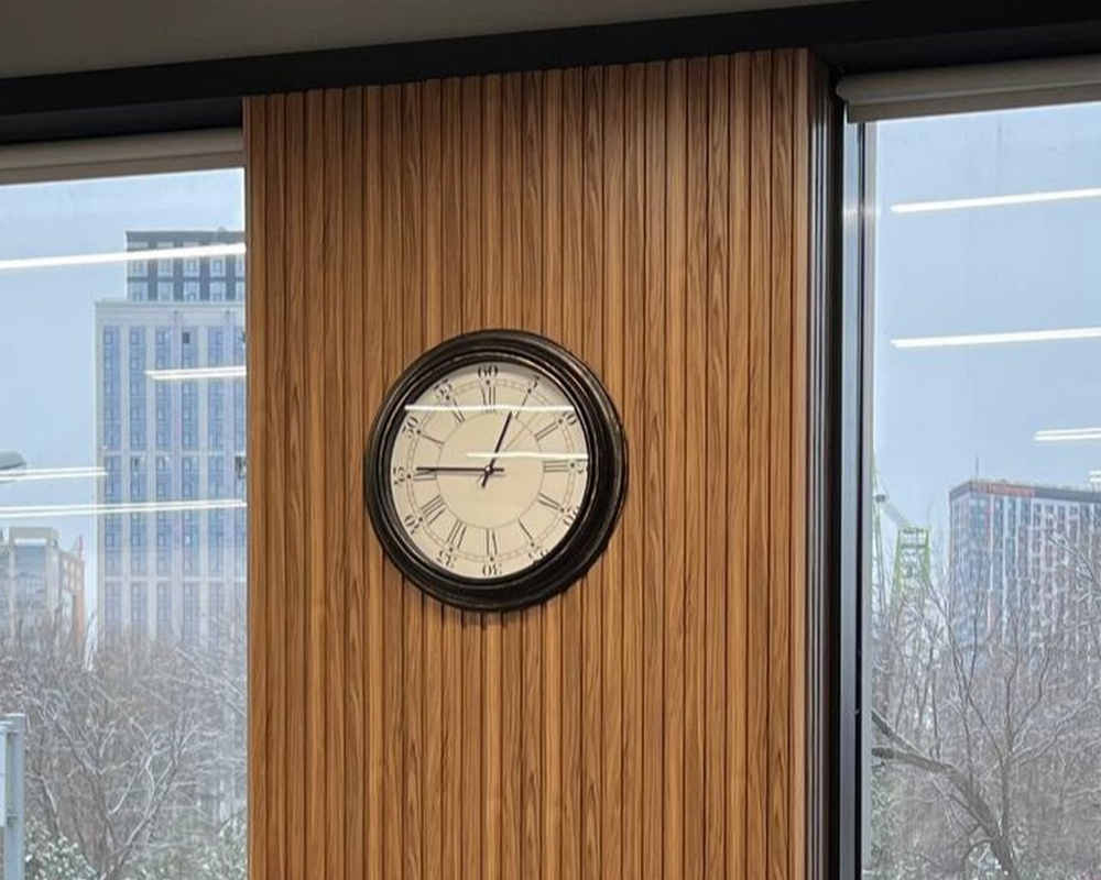 Панель МДФ ACUPAN 61.08.122501.92 трапеция 12х122х2760 мм Орех светлый