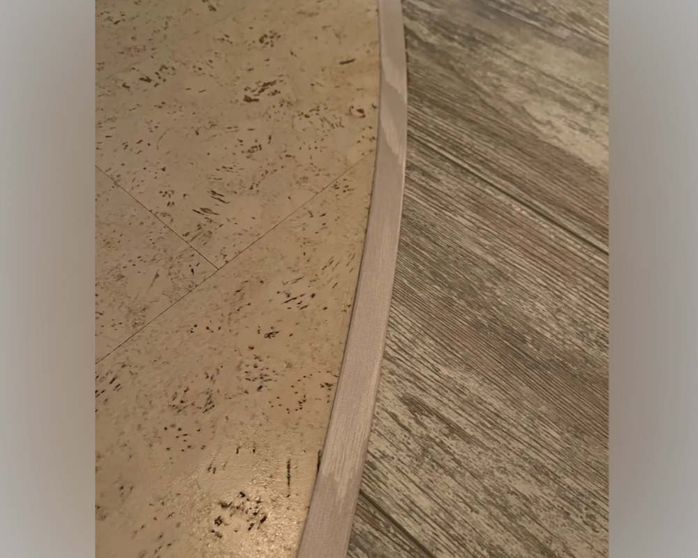 Порог одноуровневый ПС 09.2700.053 Бук беленый