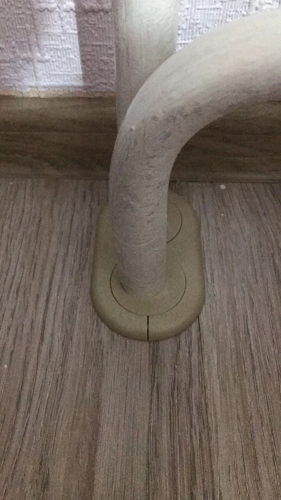 Двойной обвод для труб ПВХ d25 Коричневый