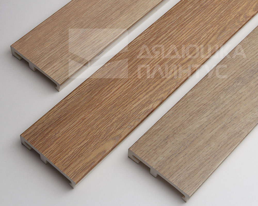 Плинтус напольный Salag Alpha 80 Интенсивный 2,4м