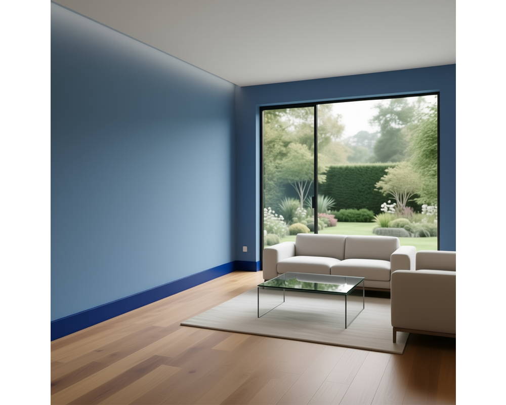 Плинтус ПОЛИСТИРОЛ HI WOOD BE55 55мм х 15мм х 2,0м. Окраска включена в стоимость