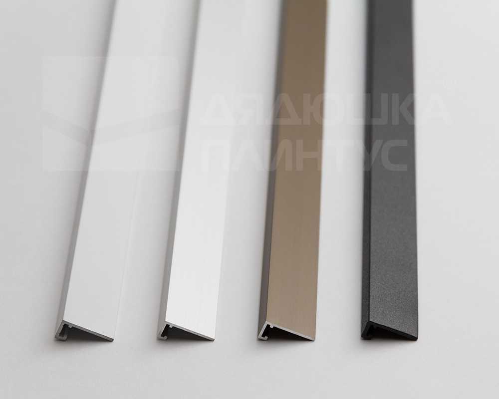 Микроплинтус AL16X5-03 16х6х2000мм Белый