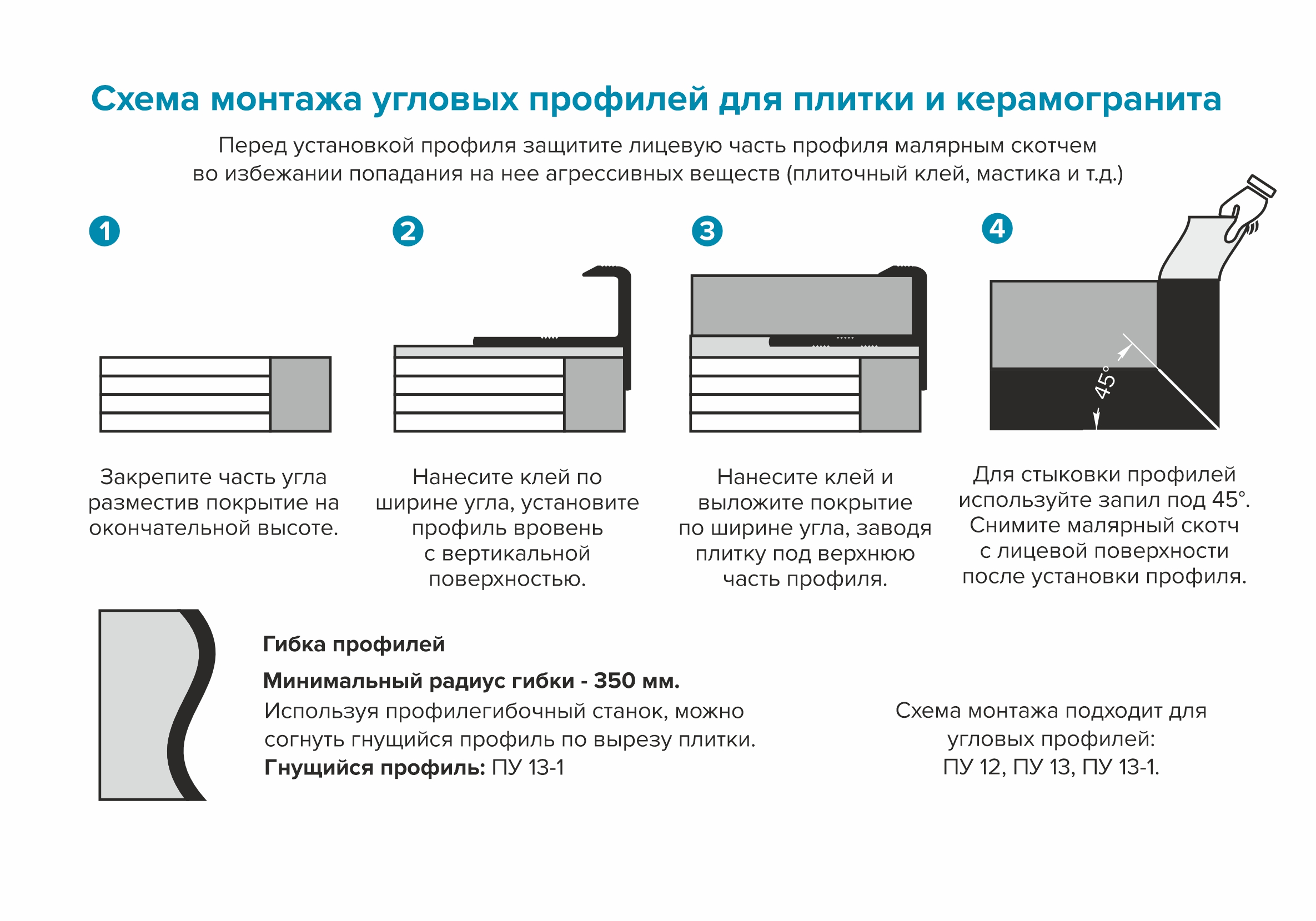 Профиль окантовочный ПУ 13.2700.01л Серебро
