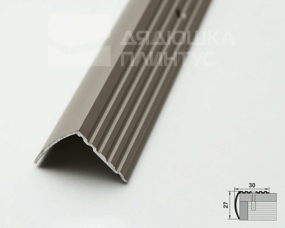 Порог угловой ПУ 04.900.042л Шампань