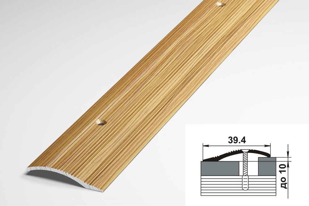 Порог разноуровневый ПР 02.2700.276 Бамбук