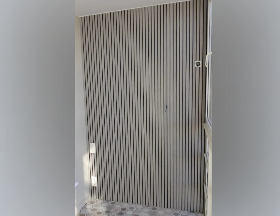 Панель вспененный полистирол ГРЕЙС 3D RAIL 120*2700 мм.  Мербау