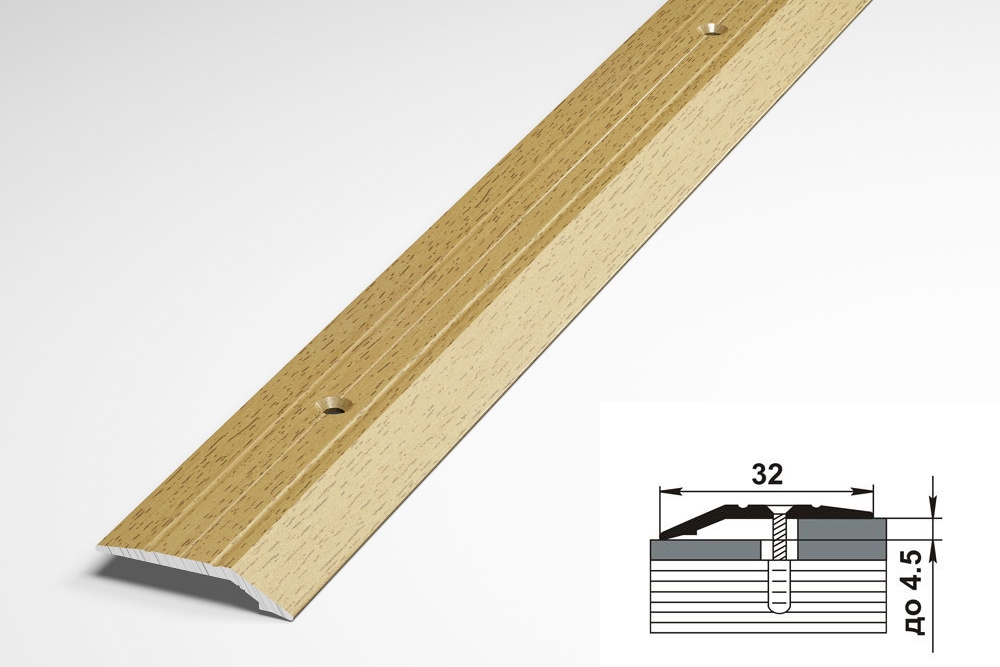Порог разноуровневый ПР 03.2700.243 Бук кантри