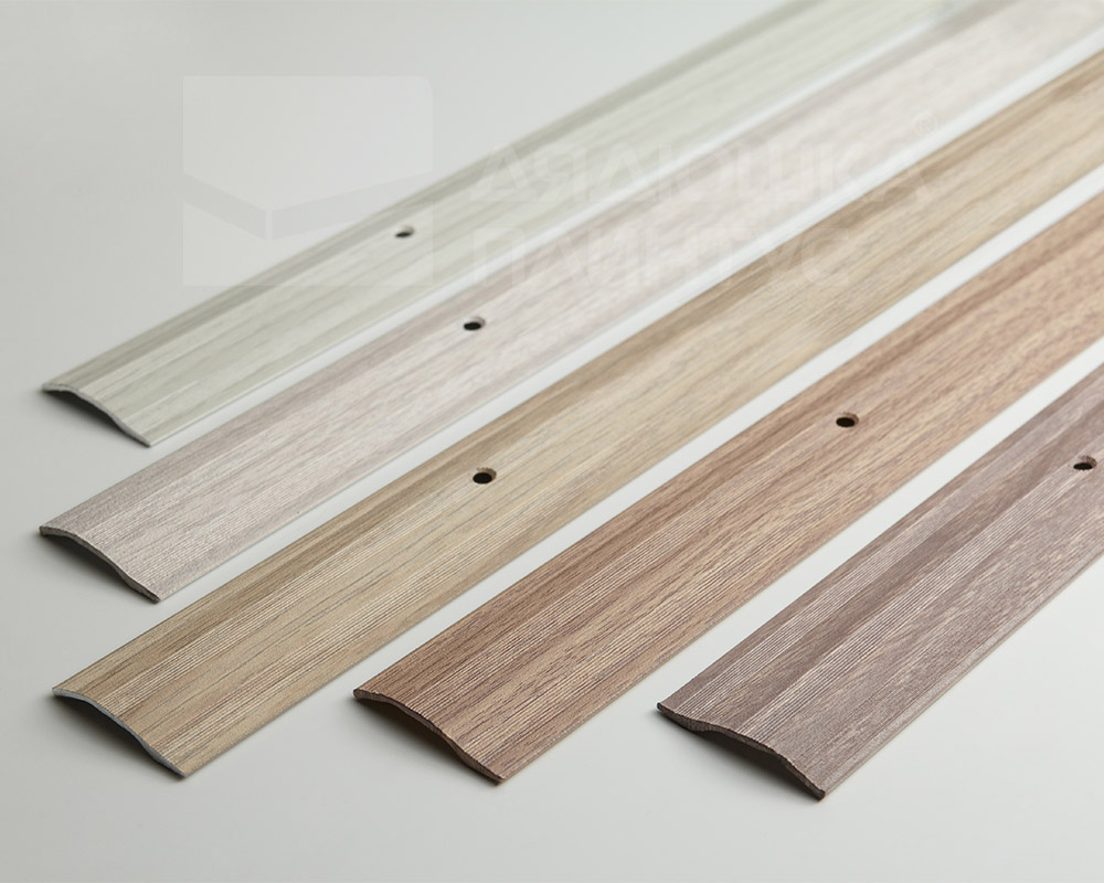 Порог разноуровневый ПР 02.900.01л Серебро