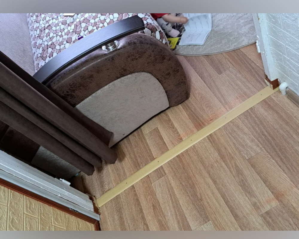 Порог одноуровневый ПС 07-1.1800.R195 Сосна серебристая