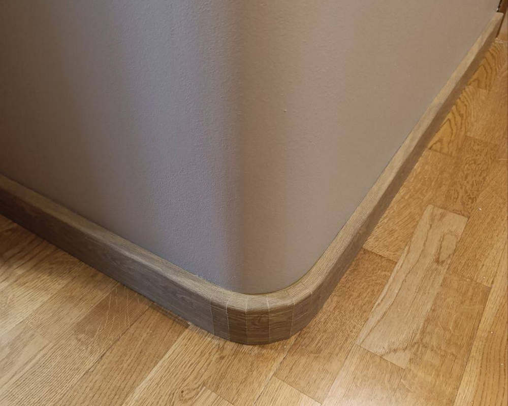 Плинтус ПВХ Рико Концепт 80мм 2,2м. 80002