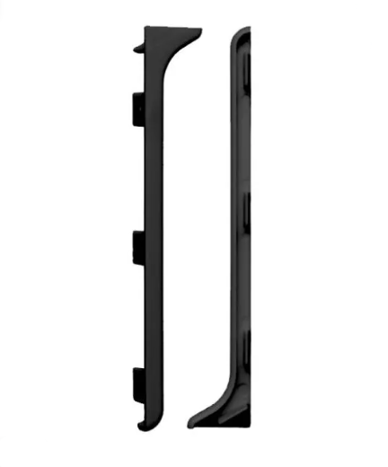 Заглушка для алюминиевого плинтуса Лука КПл 60-4 60 мм Черный