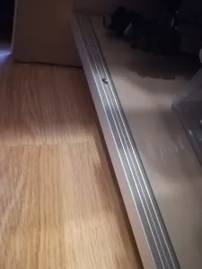 Порог угловой ПУ 04.2700.287 Дуб беленый