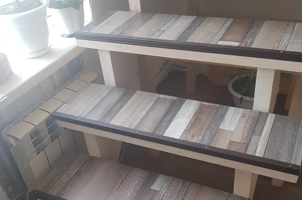 Порог угловой ПУ 05.900.085 Клен