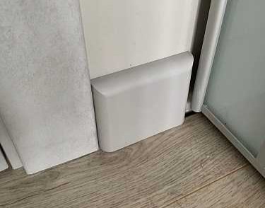 Плинтус МДФ Лука Пл 100-1МДФ.2700.Point line 24069 Кварц грей