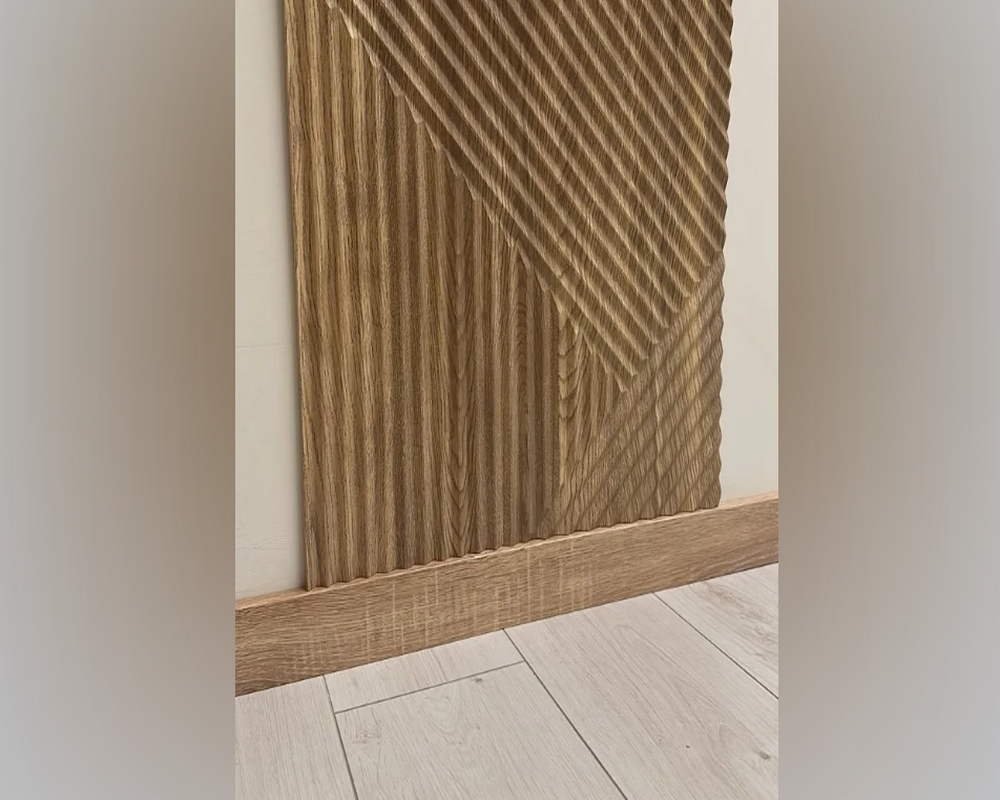 Плинтус напольный Salag Alpha 80 СК Домб Ария 2,4м