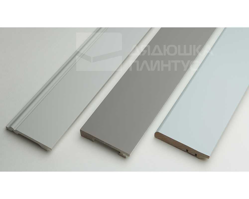 Плинтус МДФ Волшебная палочка 81402 81мм 2,4м. Окрашенная. NCS 2500N