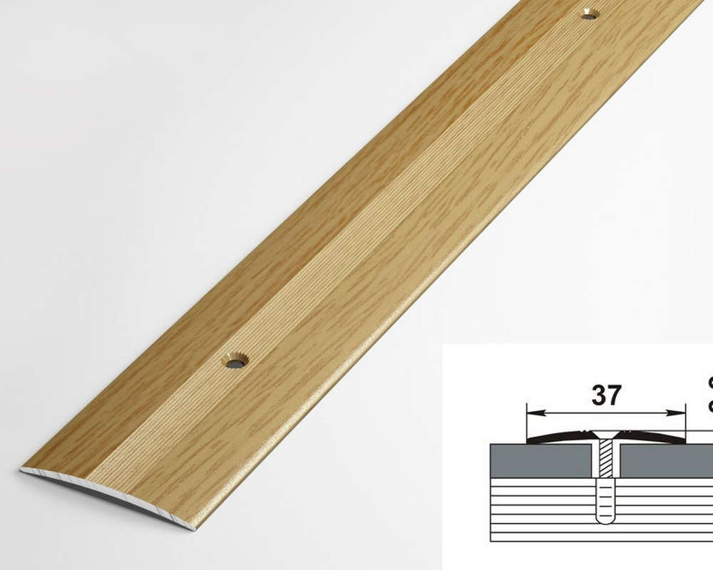 Порог одноуровневый ПС 03.900.082 Дуб светлый