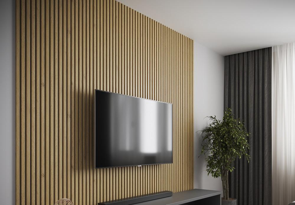 Панель вспененный полистирол ГРЕЙС 3D RAIL 120*2700 мм.  Мербау