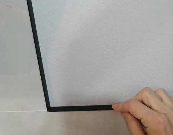 Профиль из нержавеющей стали L-образный Alumacer 10мм 2,6м Золото полированое