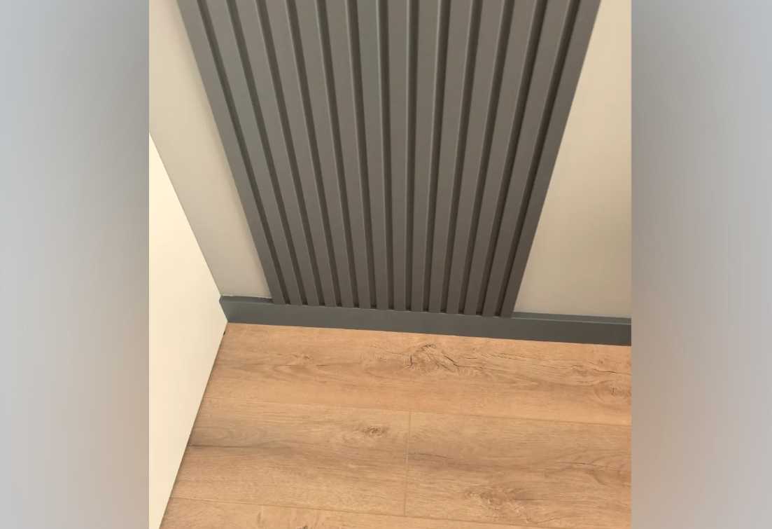 Плинтус МДФ Лука Пл 100-1МДФ.2700.Point line 24054 Филадельфия графит