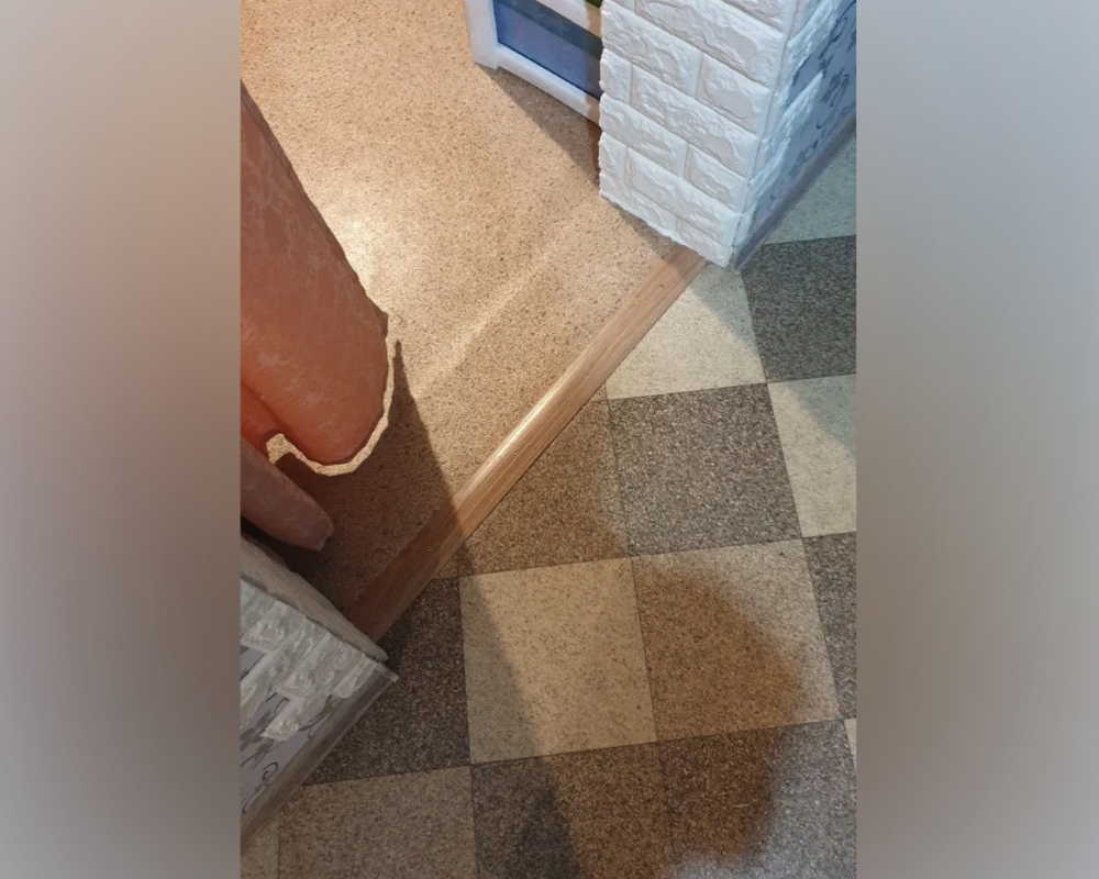 Порог одноуровневый ПС 03.1800.043 Бук кантри