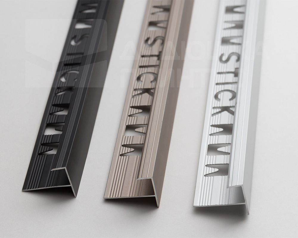 Профиль окантовочный Волшебная палочка MSPK 13.2700.01L 10мм 2,7м Серебро люкс