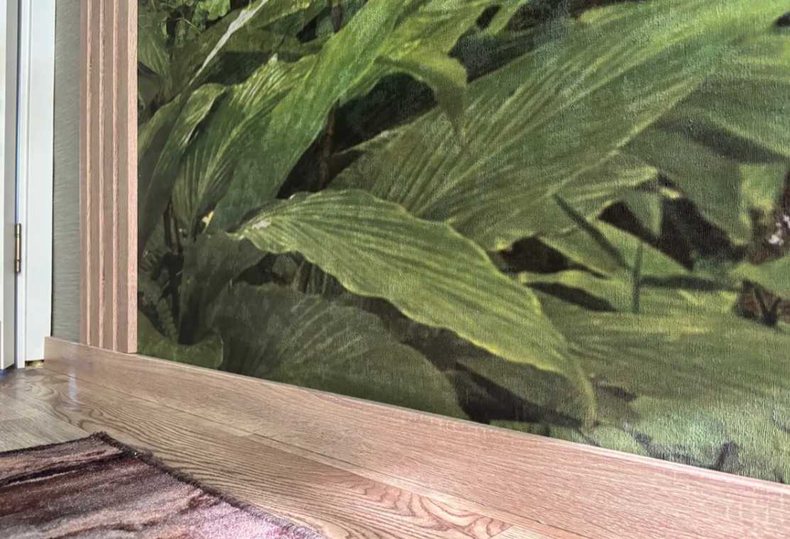 Плинтус МДФ Волшебная палочка Гарден 60 мм.228 Дуб Слоновая кость