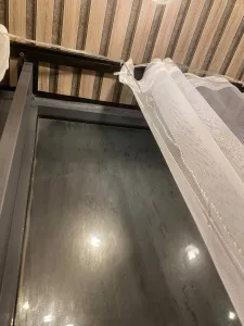 Карниз Шина черный комплект 3-х ряд ПВХ Волшебная палочка 3,6м