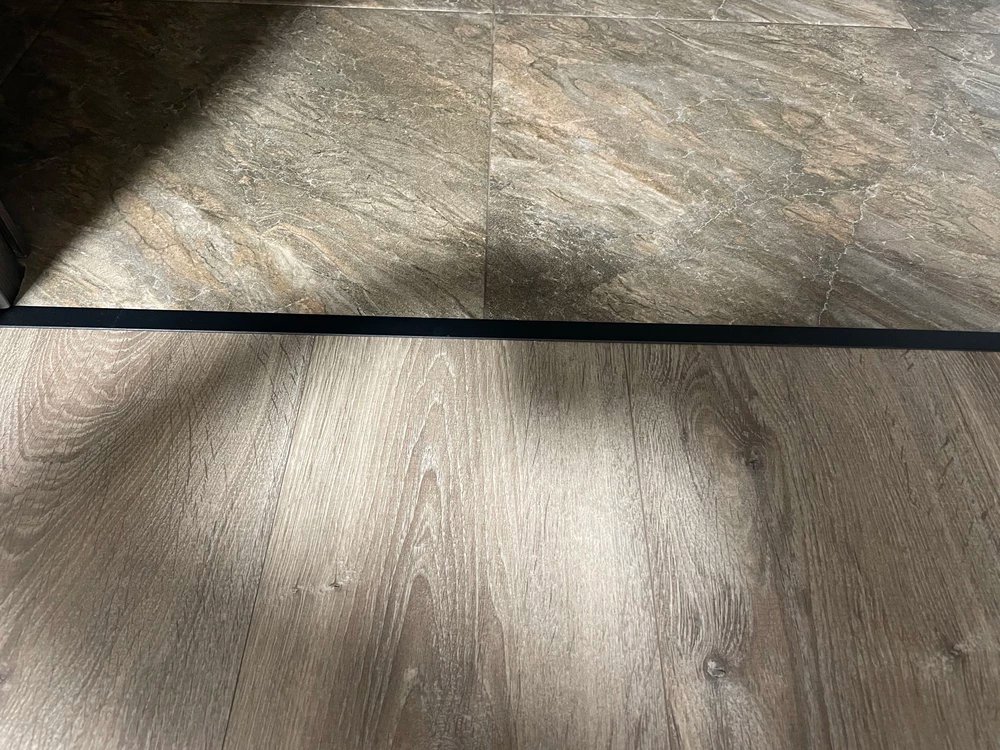 PVS91-19 Профиль Т-образный нержавеющая сталь Черный Зеркальный 20мм х 2.7м