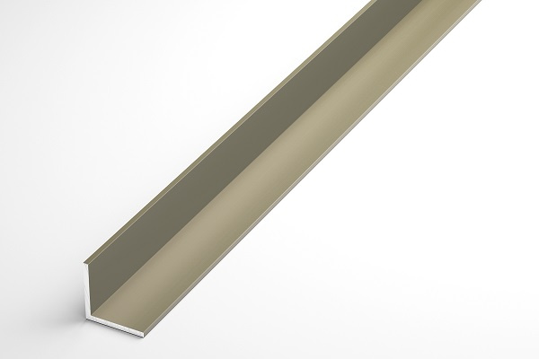 Уголок равнополочный 20*20 мм Уп 18.2000.542л Шампань. Цена за 5 штук.