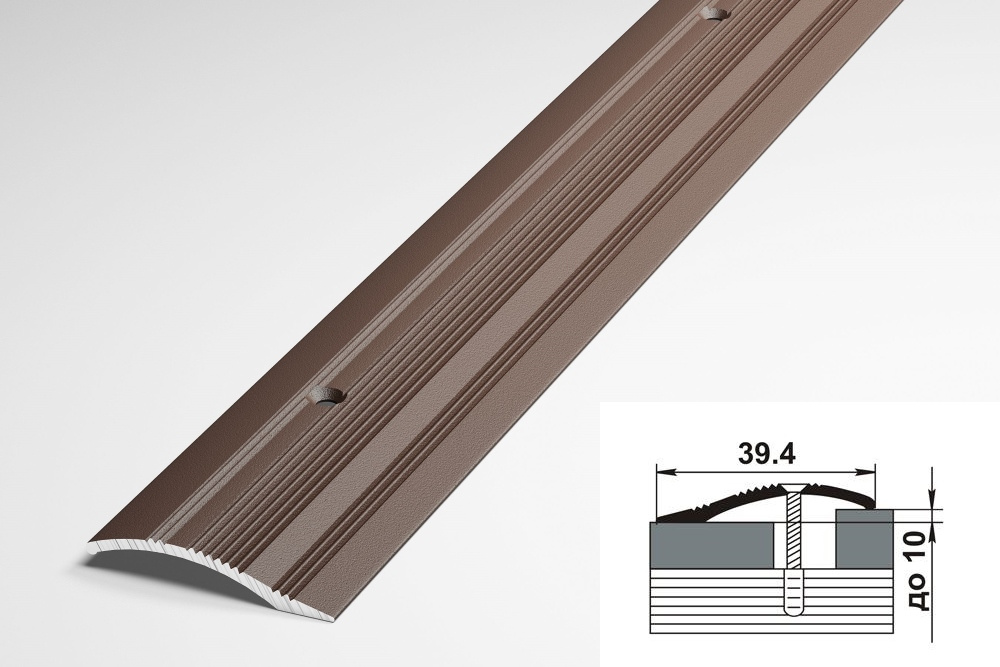 Порог разноуровневый ПР 02.2700.203 Шоколад