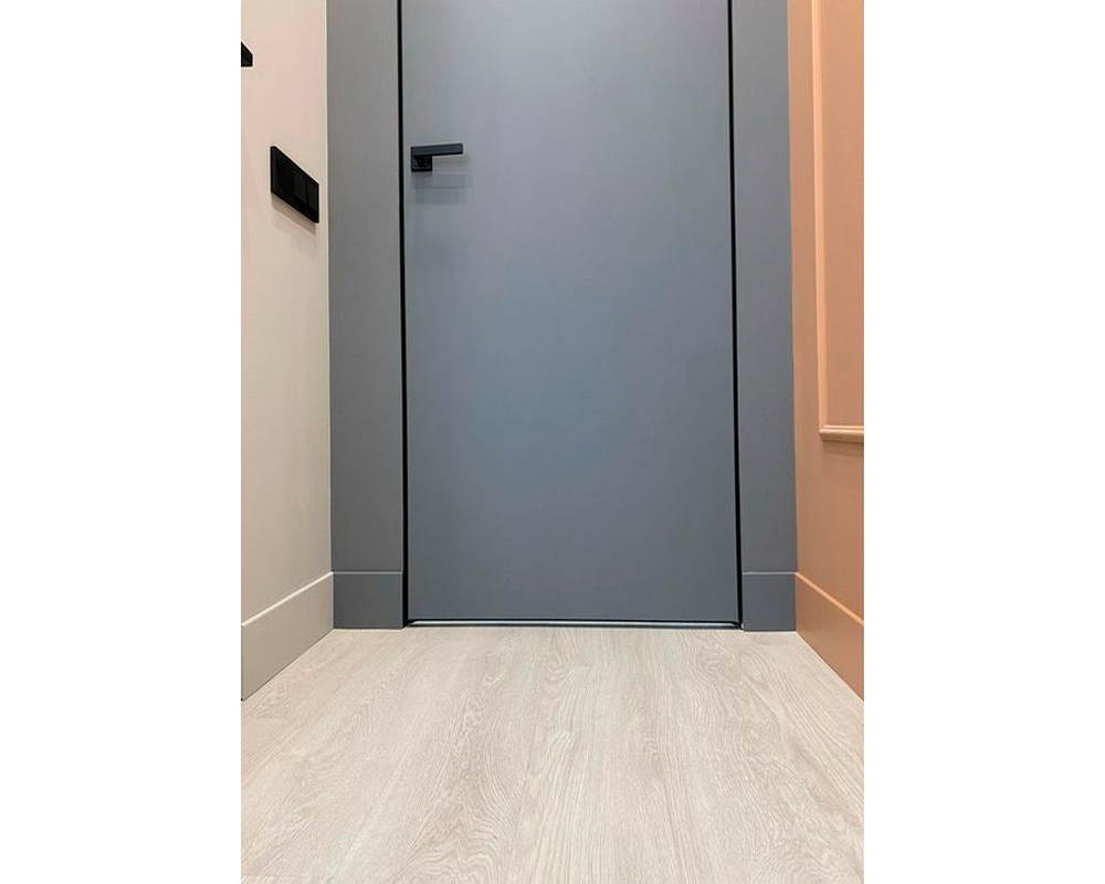 Плинтус СОЛИД 1 UHD 05/80 80*13*2000 Белый под покраску