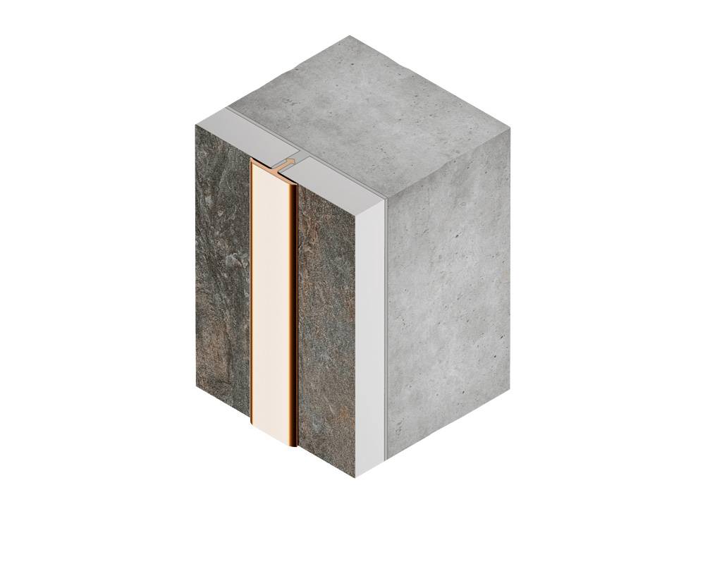 PVL67-05 Профиль Т-образный полукруглый латунь Антик медь светлая 15мм х 2.7м