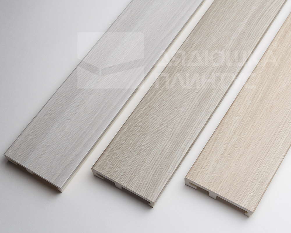 Плинтус напольный Salag Alpha 80 Слава 2,4м