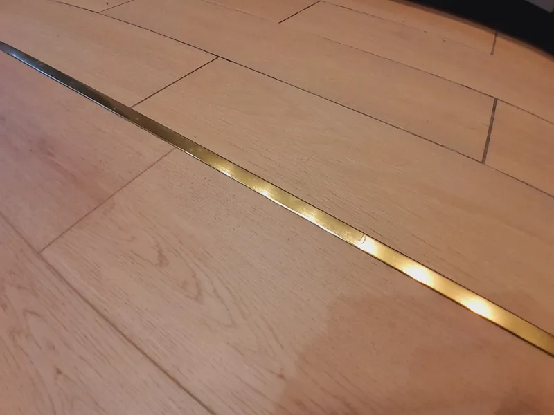 Профиль Т-образный латунь полированная 14мм 2,7м MSPCROL 149