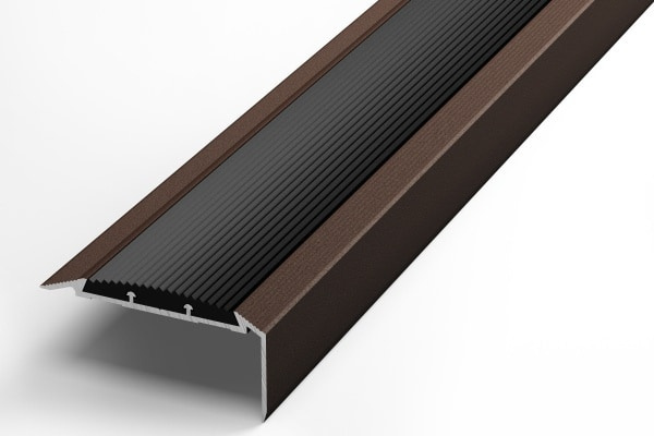 Порог угловой ПУ 70.900.03 Шоколад