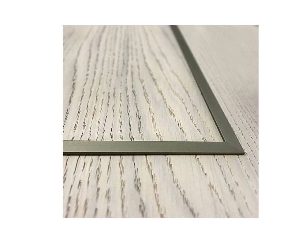 PVL67-05 Профиль Т-образный полукруглый латунь Антик медь светлая 15мм х 2.7м