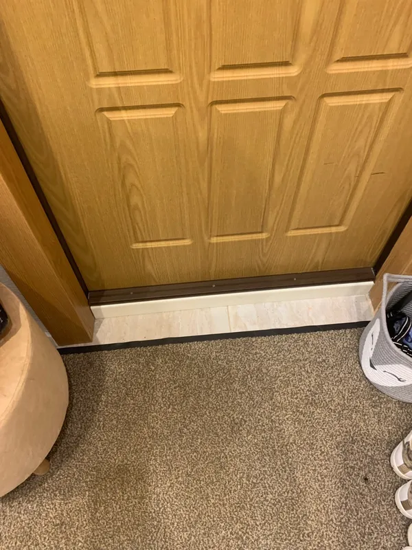 Порог угловой ПУ 06.900.04л Бронза