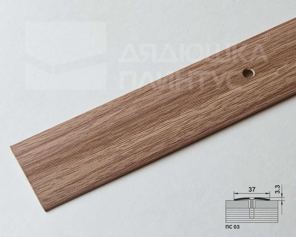 Порог одноуровневый ПС 03.900.087 Дуб беленый