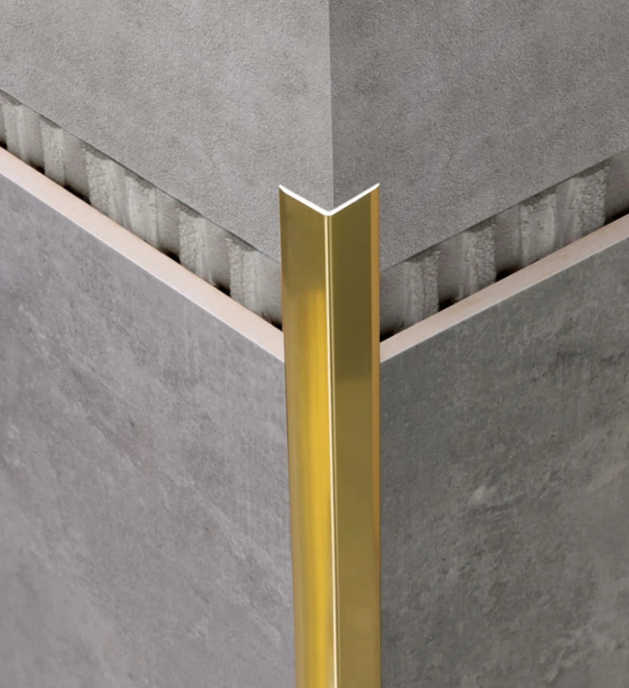 Профиль окантовочный ПУ 10НСК(304).2700.002 2,7 м Золото