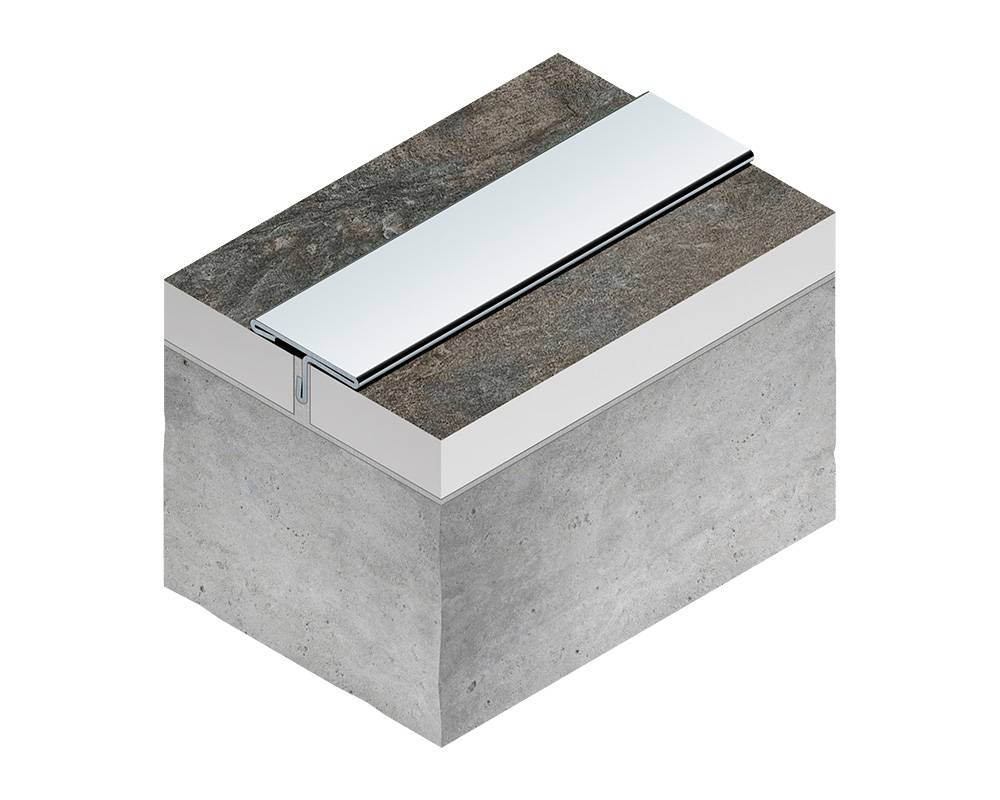 PVS91-21 Профиль Т-образный нержавеющая сталь Антрацит зеркальный 20мм х 2.7м