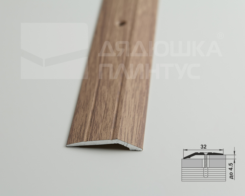 Порог разноуровневый ПР 03.2700.287 Дуб беленый