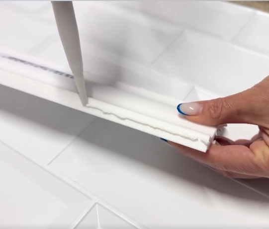 Клей монтажный акриловый белый "Adefix Super" 300 мл