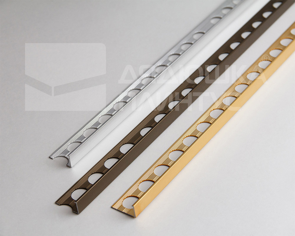 Профиль окантовочный ПК 01.2700.204л Бронза