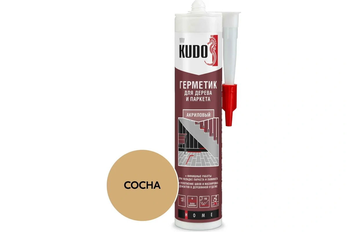 Герметик KUDO "KSK-315" для паркета Сосна 280мл