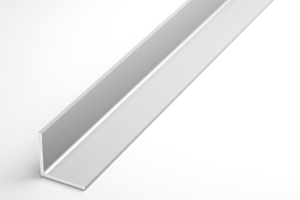 Уголок равнополочный 20х20 мм Уп 18.2000.501л Серебро. Цена за 5 штук.