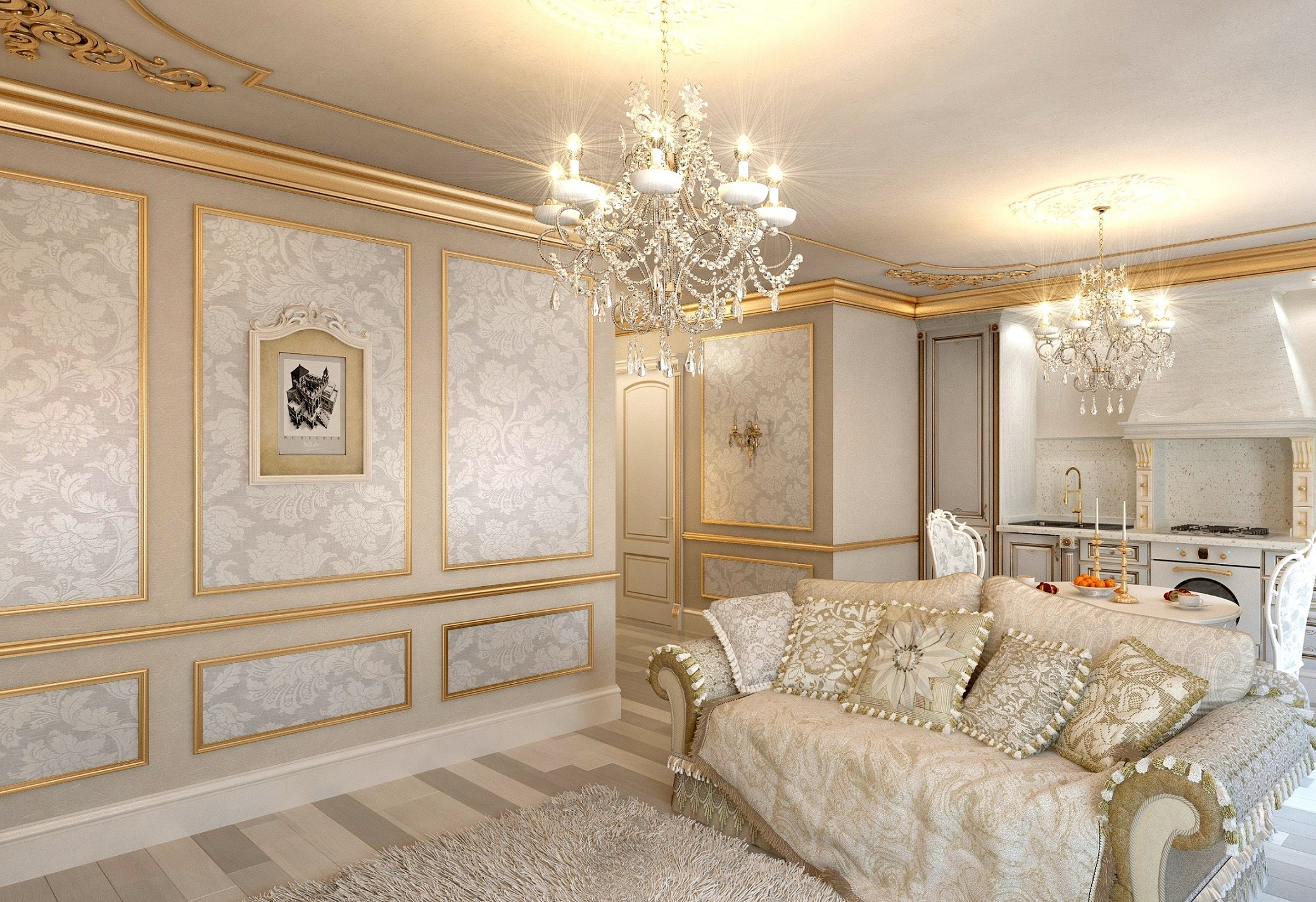 Профиль интерьерный 30*14 Ватикан ПИ30В