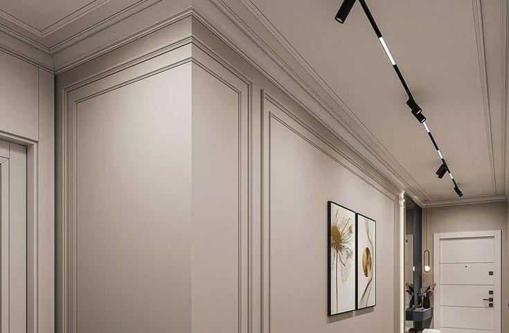 Молдинг Солид из полимера ультравысокой плотности 2 UHD 09/60D, белый, 2м