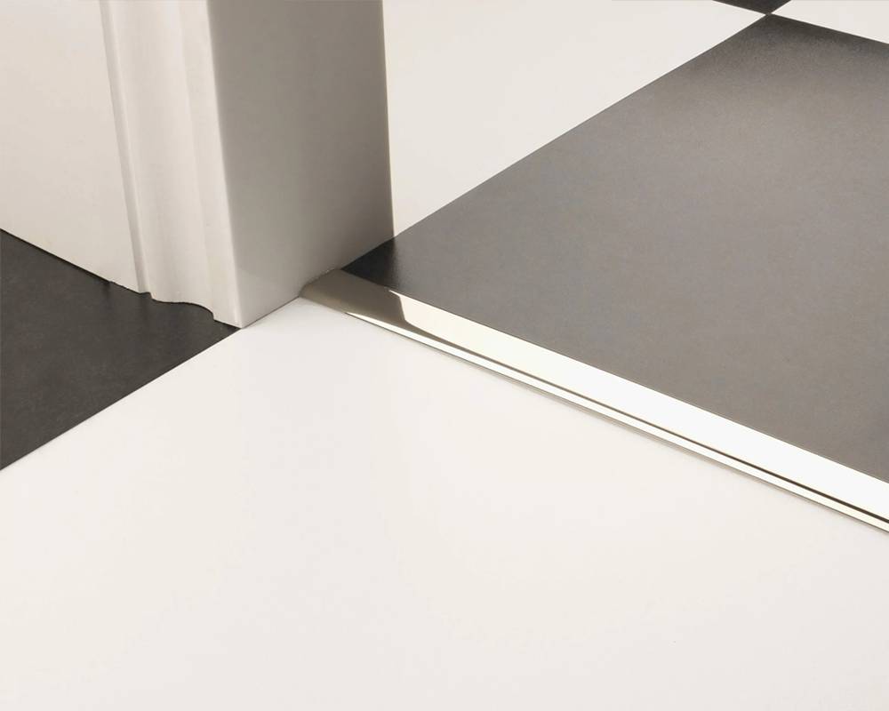 PVS91-03 Профиль Т-образный нержавеющая сталь Зеркальный 20мм х 2.7м